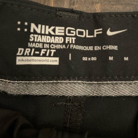 Black Nike performance golf pants 32x30 - Picture 3 of 3